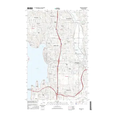 2017 Map of Kirkland, 2017 Print