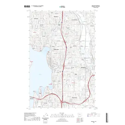 2020 Map of Kirkland, 2020 Print