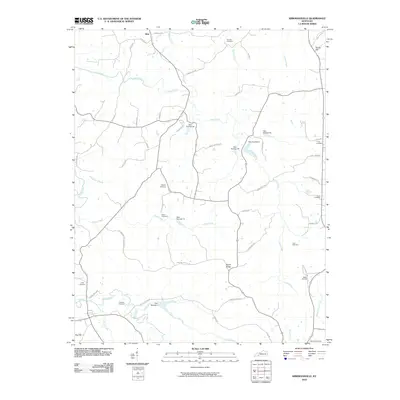 2010 Map of Kirkmansville, 2010 Print
