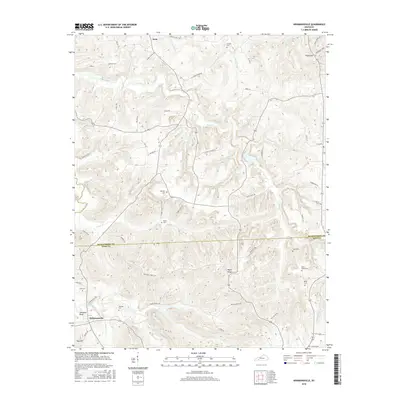 2016 Map of Kirkmansville, 2016 Print