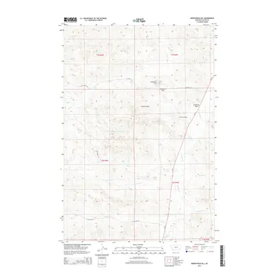 2014 Map of Kirkpatrick Hill, 2014 Print