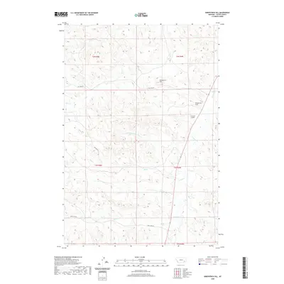 2020 Map of Kirkpatrick Hill, 2020 Print