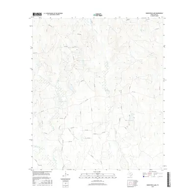 2016 Map of Kirkpatrick Lake, 2016 Print
