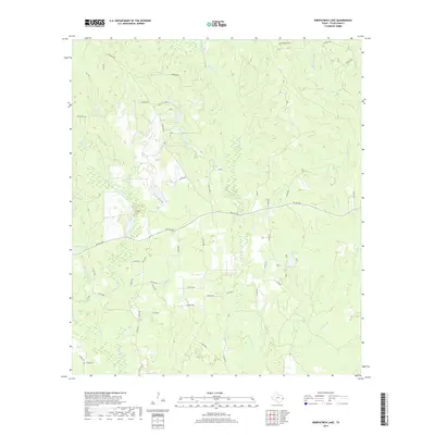 2019 Map of Kirkpatrick Lake, 2019 Print