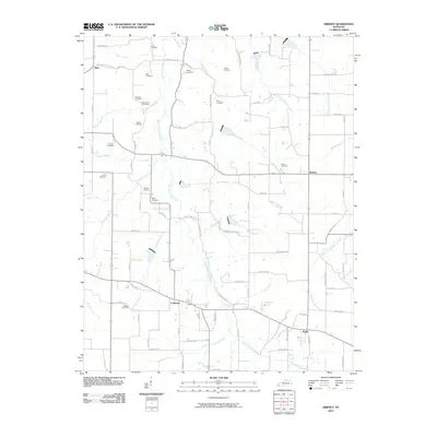 2010 Map of Kirksey, 2010 Print