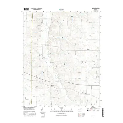 2016 Map of Kirksey, 2016 Print