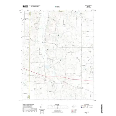 2019 Map of Kirksey, 2019 Print