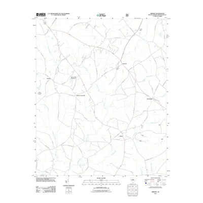 2011 Map of Kirksey, 2011 Print