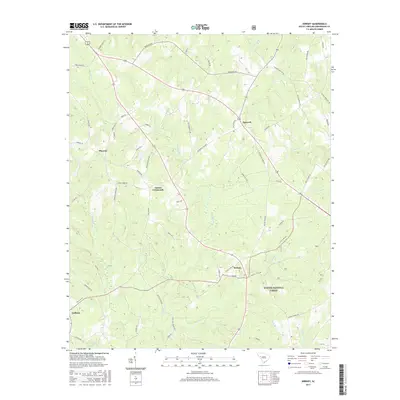 2017 Map of Kirksey, 2017 Print