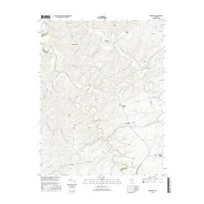 2016 Map of Kirksville, 2016 Print