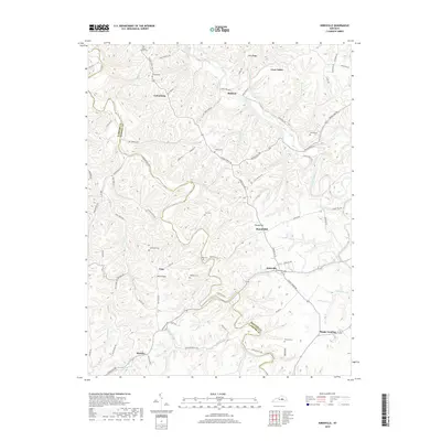 2019 Map of Kirksville, 2019 Print