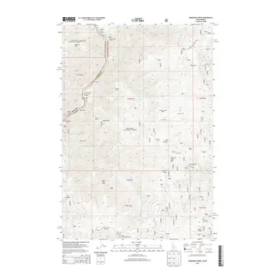 2013 Map of Kirkwood Creek, 2013 Print