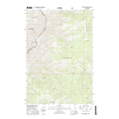 2017 Map of Kirkwood Creek, 2017 Print