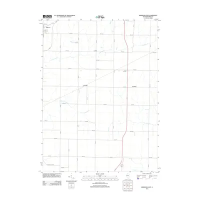 2012 Map of Kirkwood East, 2012 Print