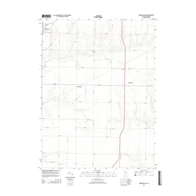 2015 Map of Kirkwood East, 2015 Print