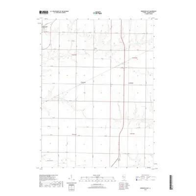 2018 Map of Kirkwood East, 2018 Print