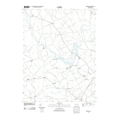 2010 Map of Kirkwood, 2010 Print