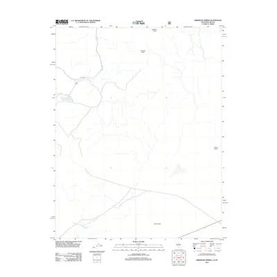 2012 Map of Kirkwood Spring, 2012 Print
