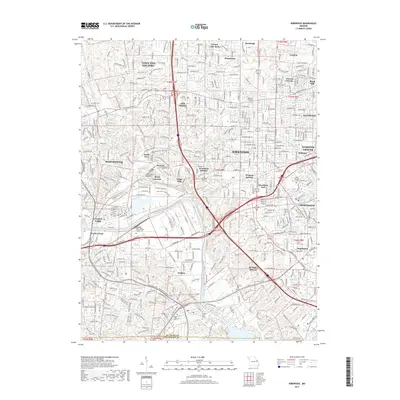 2017 Map of Kirkwood, 2017 Print