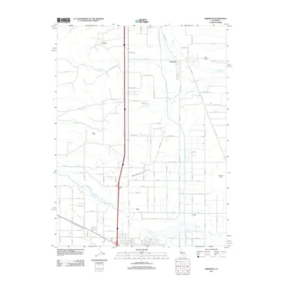 2012 Map of Kirkwood, 2012 Print