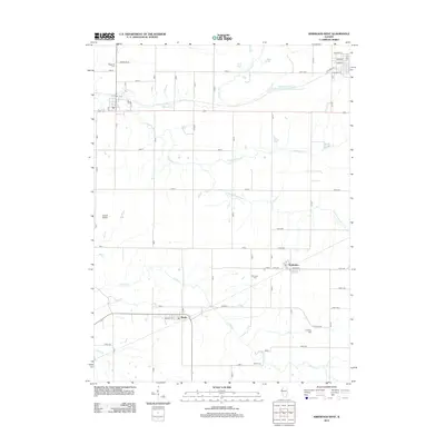 2012 Map of Kirkwood West, 2012 Print