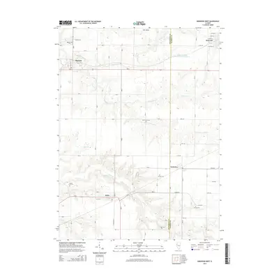2015 Map of Kirkwood West, 2015 Print