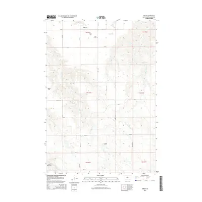 2015 Map of Kirley, 2015 Print