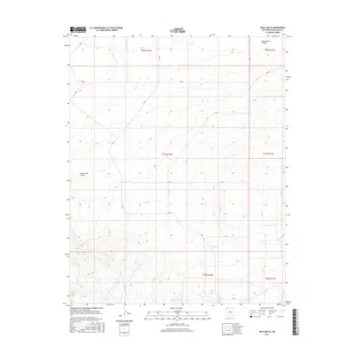 2017 Map of Kirtland SE, 2017 Print