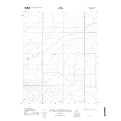 2023 Map of Kirtland SE, 2023 Print