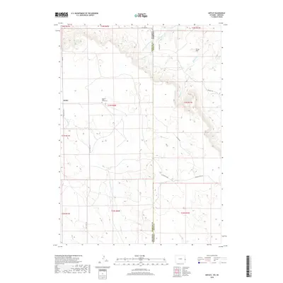 2018 Map of Kirtley, 2018 Print