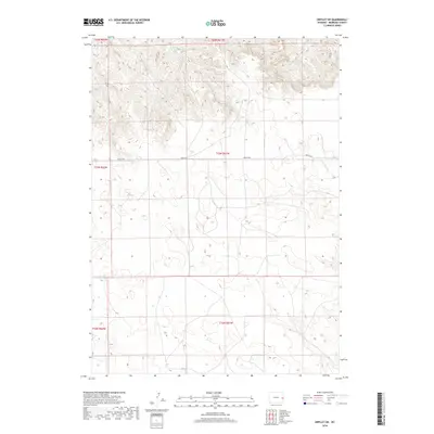 2018 Map of Kirtley SW, 2018 Print
