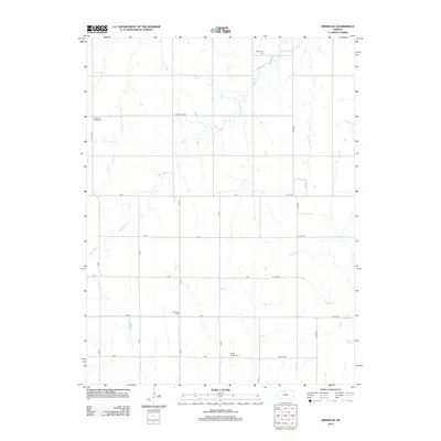 2012 Map of Kirwin SE, 2012 Print