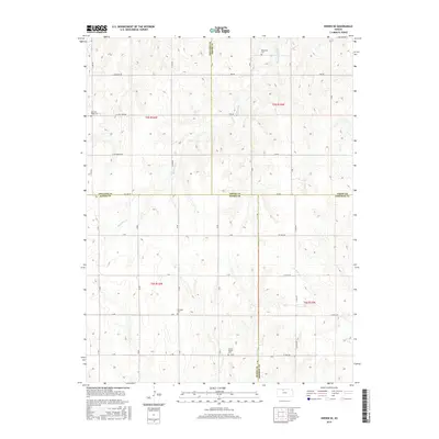 2015 Map of Kirwin SE, 2015 Print