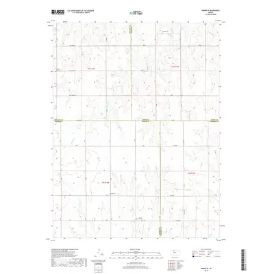 2018 Map of Kirwin SE, 2018 Print