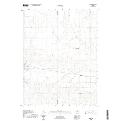 2018 Map of Kirwin, 2018 Print
