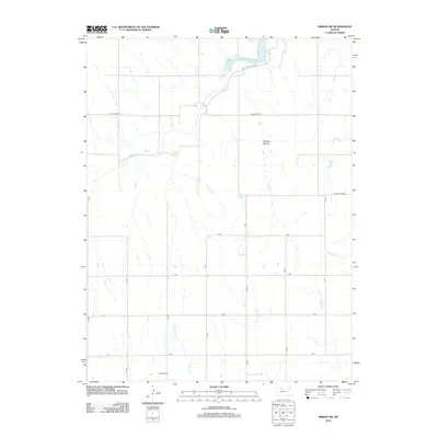 2012 Map of Kirwin SW, 2012 Print