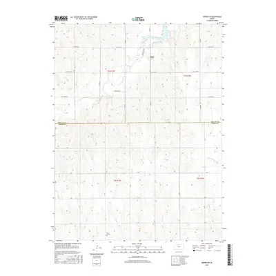 2015 Map of Kirwin SW, 2015 Print
