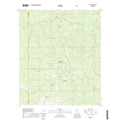 2020 Map of Kisatchie, 2020 Print