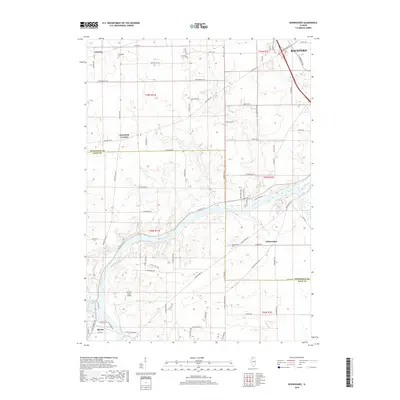 2018 Map of Kishwaukee, 2018 Print