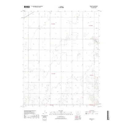 2018 Map of Kismet NE, 2018 Print