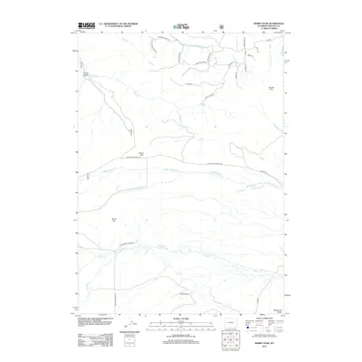 2012 Map of Kismet Peak, 2012 Print