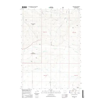 2015 Map of Kismet Peak, 2015 Print