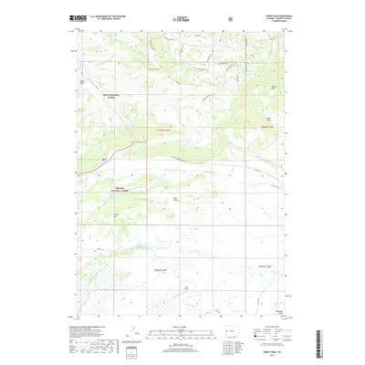 2017 Map of Kismet Peak, 2017 Print