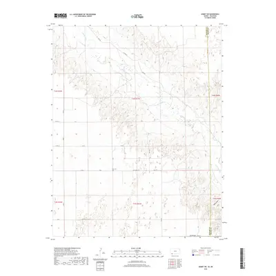2018 Map of Kismet SW, 2018 Print