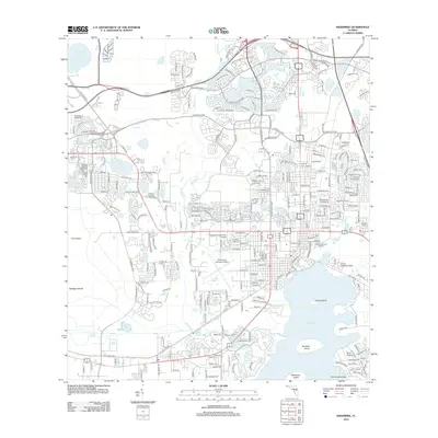 2012 Map of Kissimmee, 2012 Print