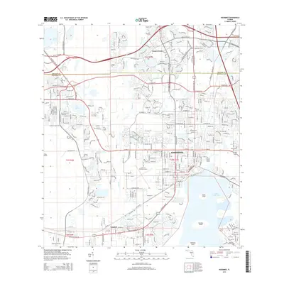 2015 Map of Kissimmee, 2015 Print