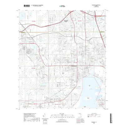 2018 Map of Kissimmee, 2018 Print