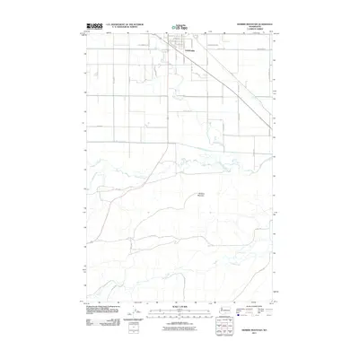 2011 Map of Kisumxi Mountain, 2011 Print