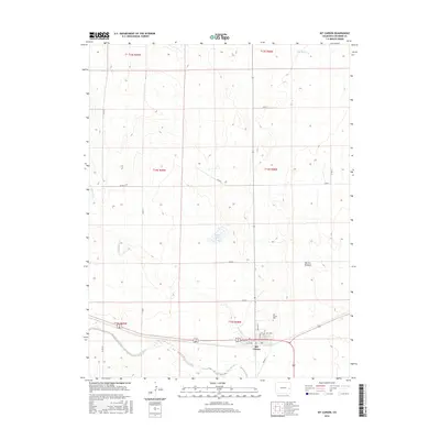 2016 Map of Kit Carson, 2016 Print
