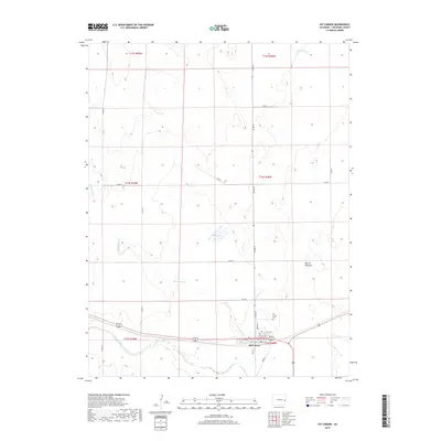 2019 Map of Kit Carson, 2019 Print